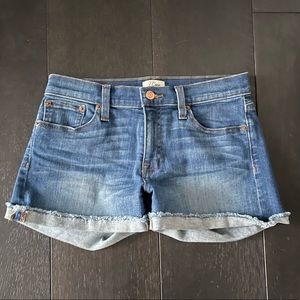 J-crew denim cut-off shorts - Size 25